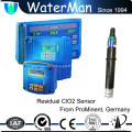Chlorine dioxide generation system with water tester